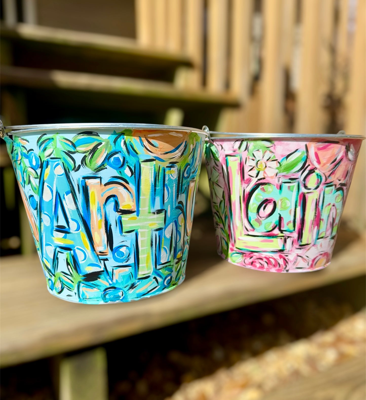 Personalized Easter Bucket