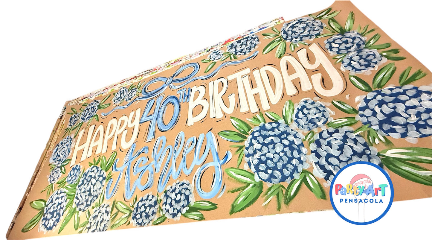 Custom Hand-Painted Banners