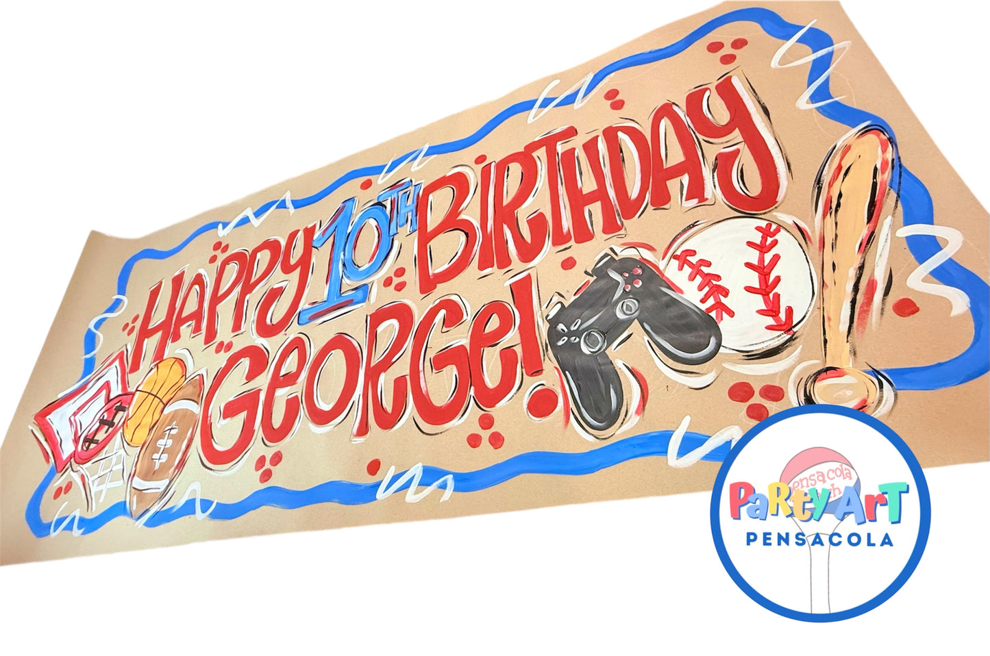 Custom Hand-Painted Banners