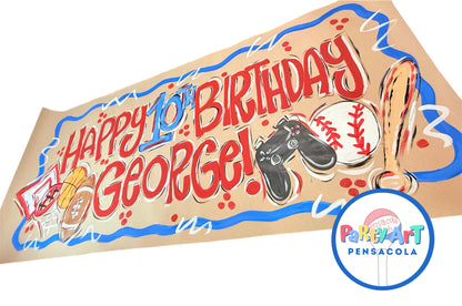 Custom Hand-Painted Banners