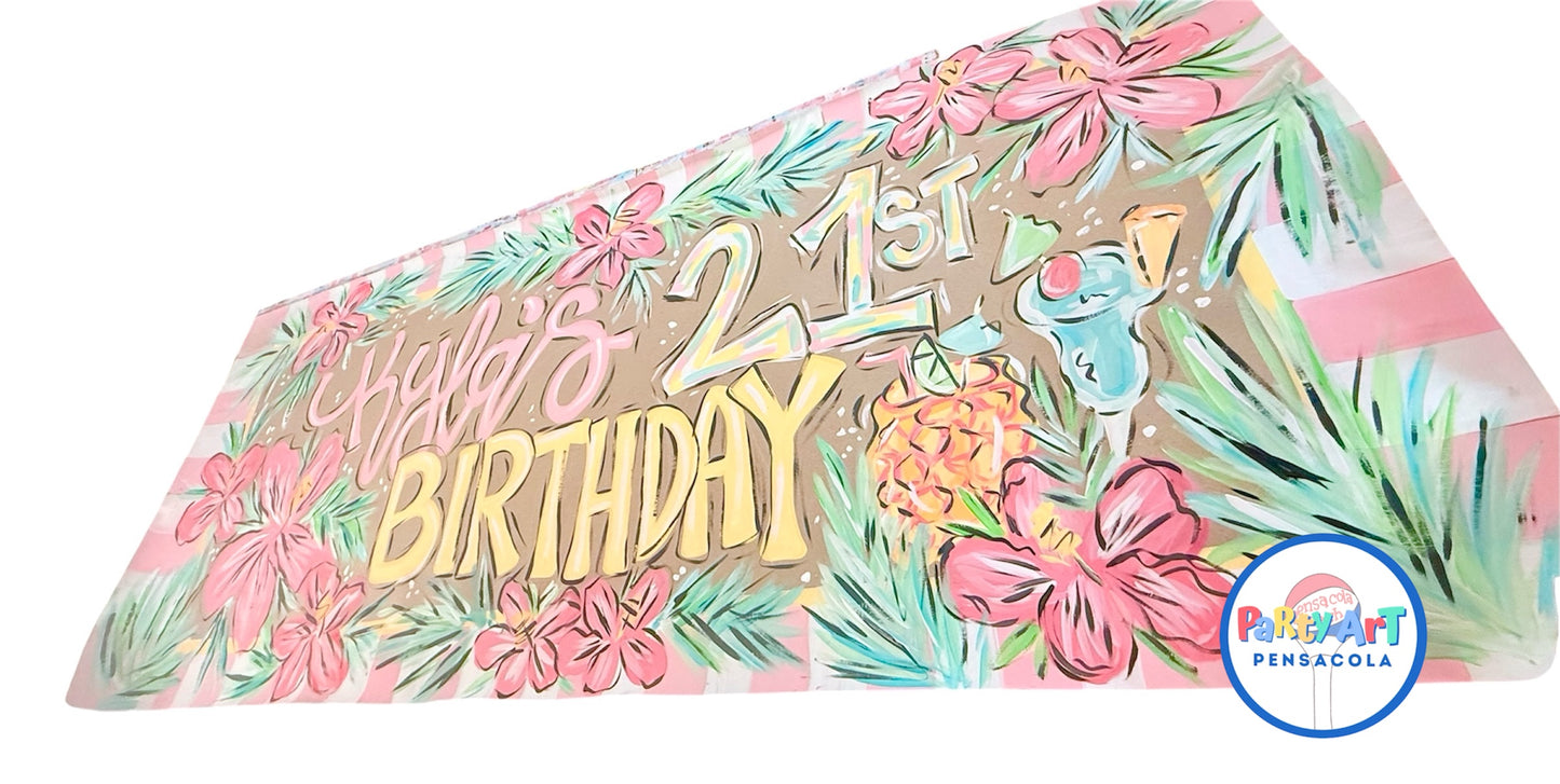 Custom Hand-Painted Banners
